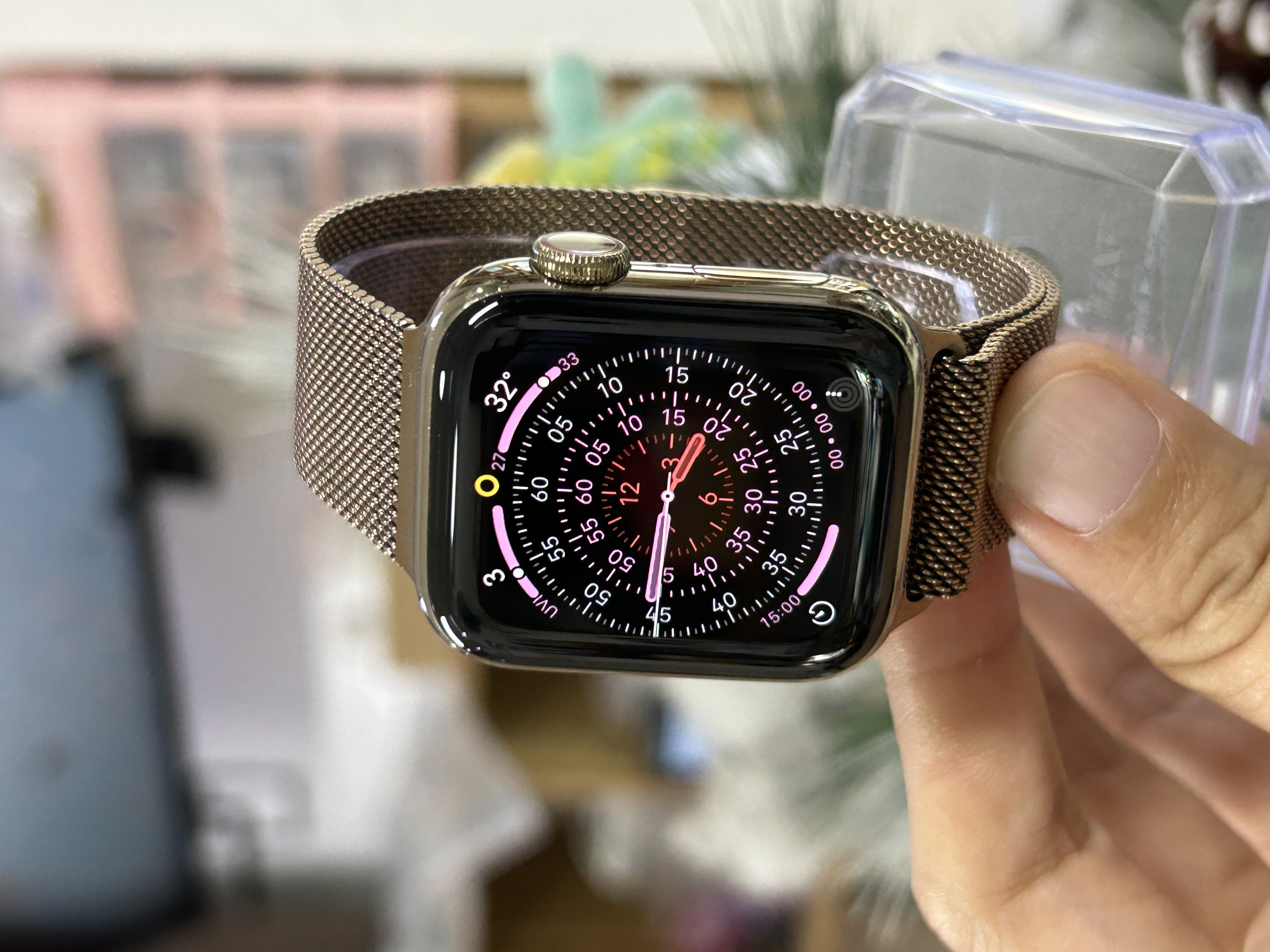 Apple Watch Series 6 40mm Thép Vàng Cũ