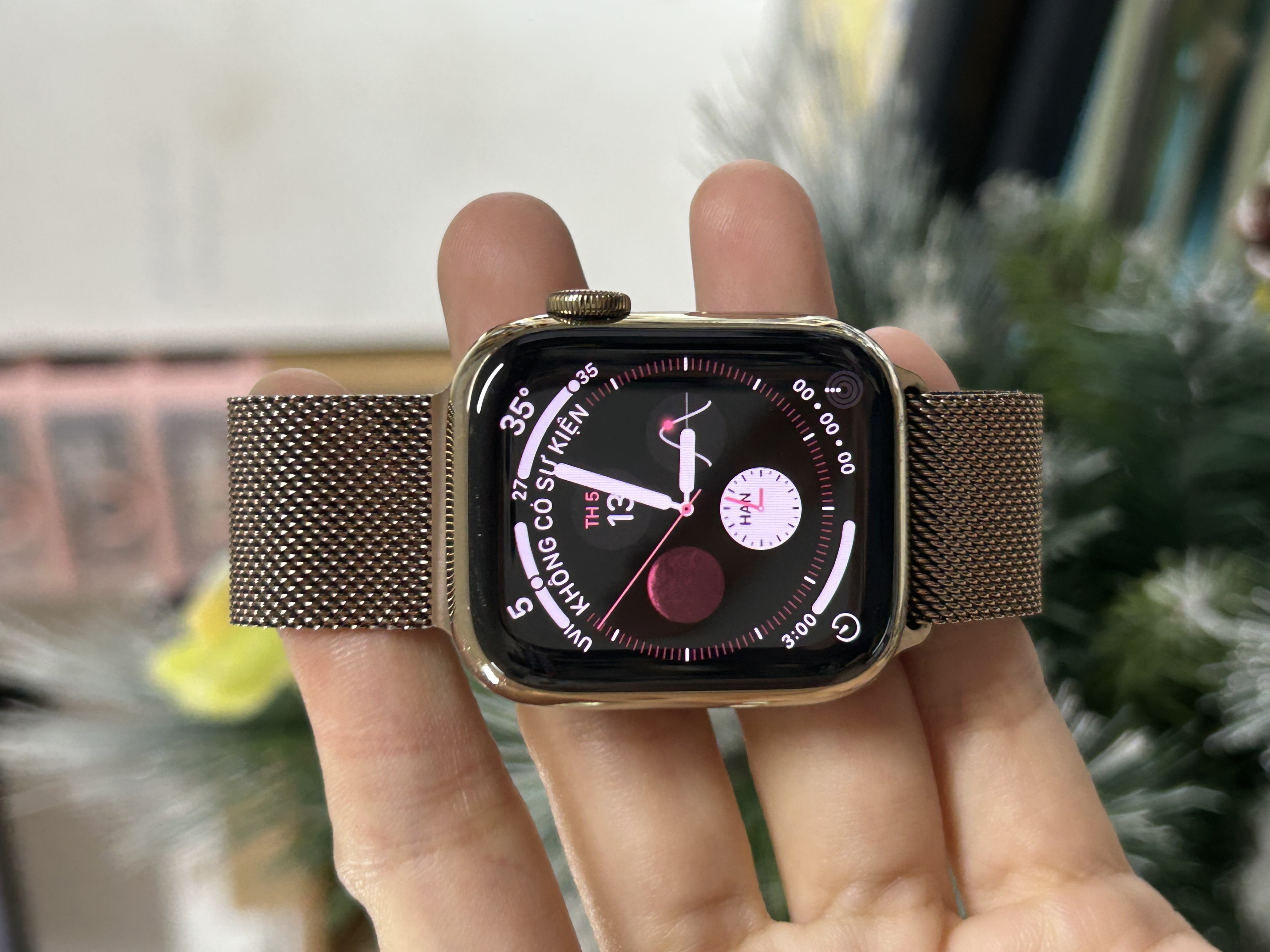 Apple Watch Series 8 41mm Thép Vàng 98%