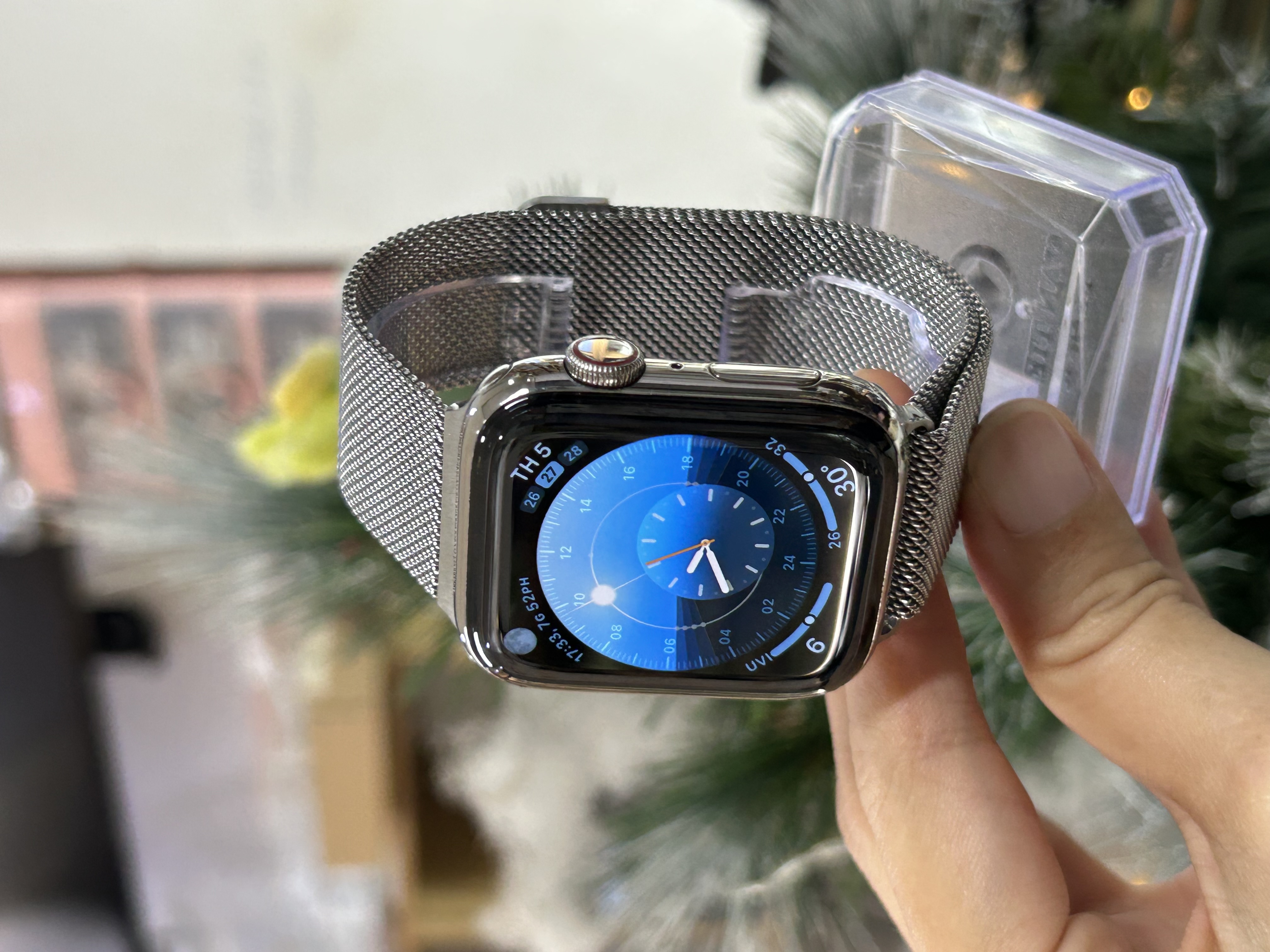 Apple Watch Series 5 44mm Thép Bạc Cũ