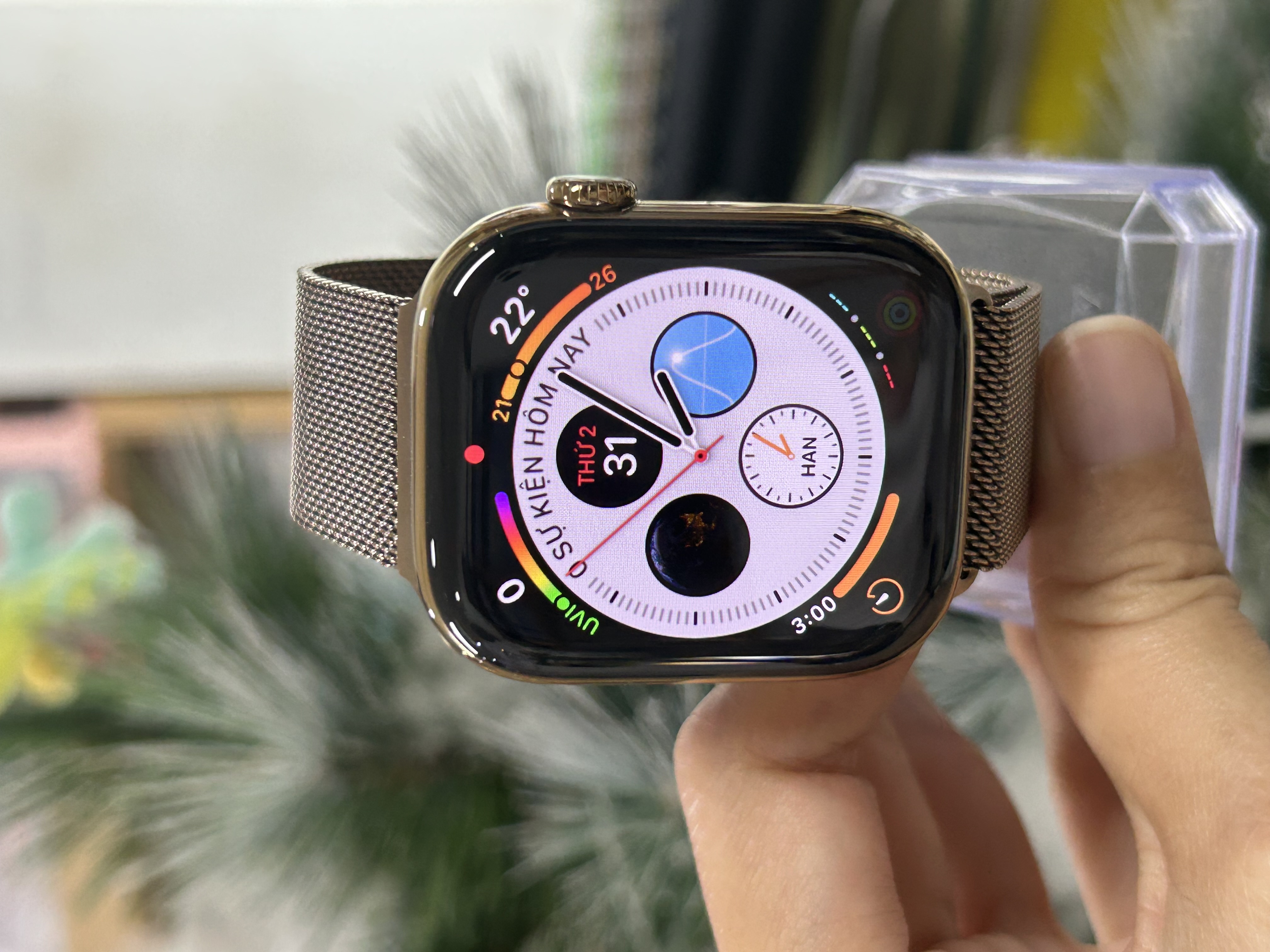 Apple Watch Series 10 46mm Titan Gold Cũ