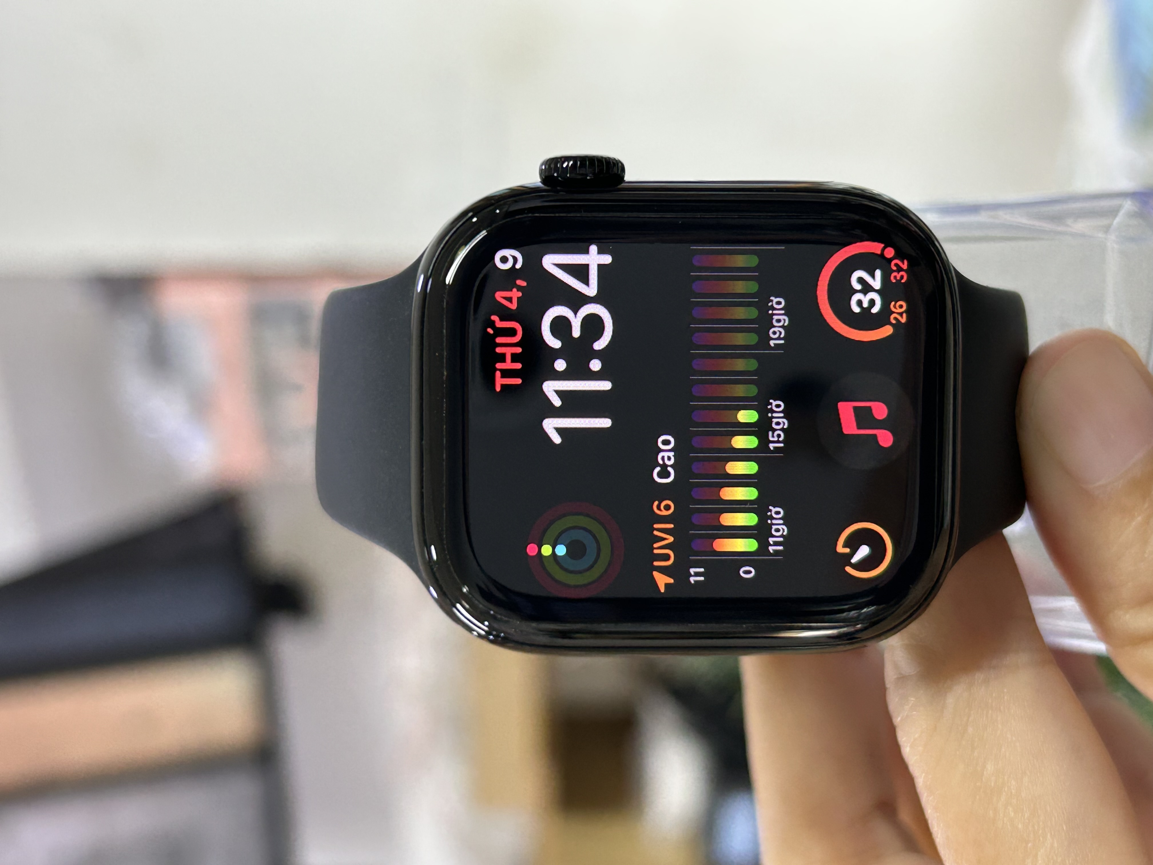 Apple Watch Series 11 46mm Jet Black Cũ