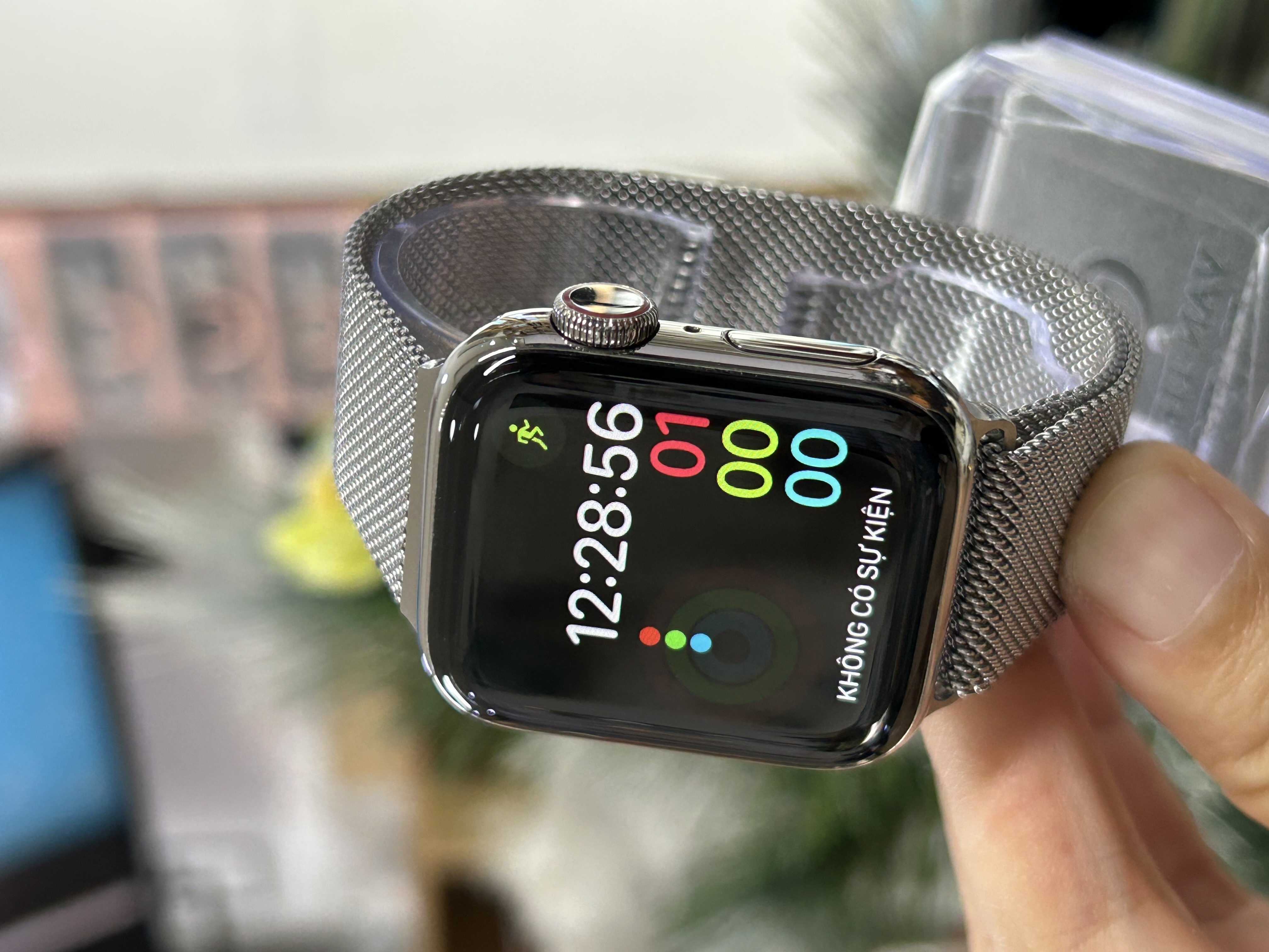 Apple Watch Series 4 40mm Thép Bạc Cũ