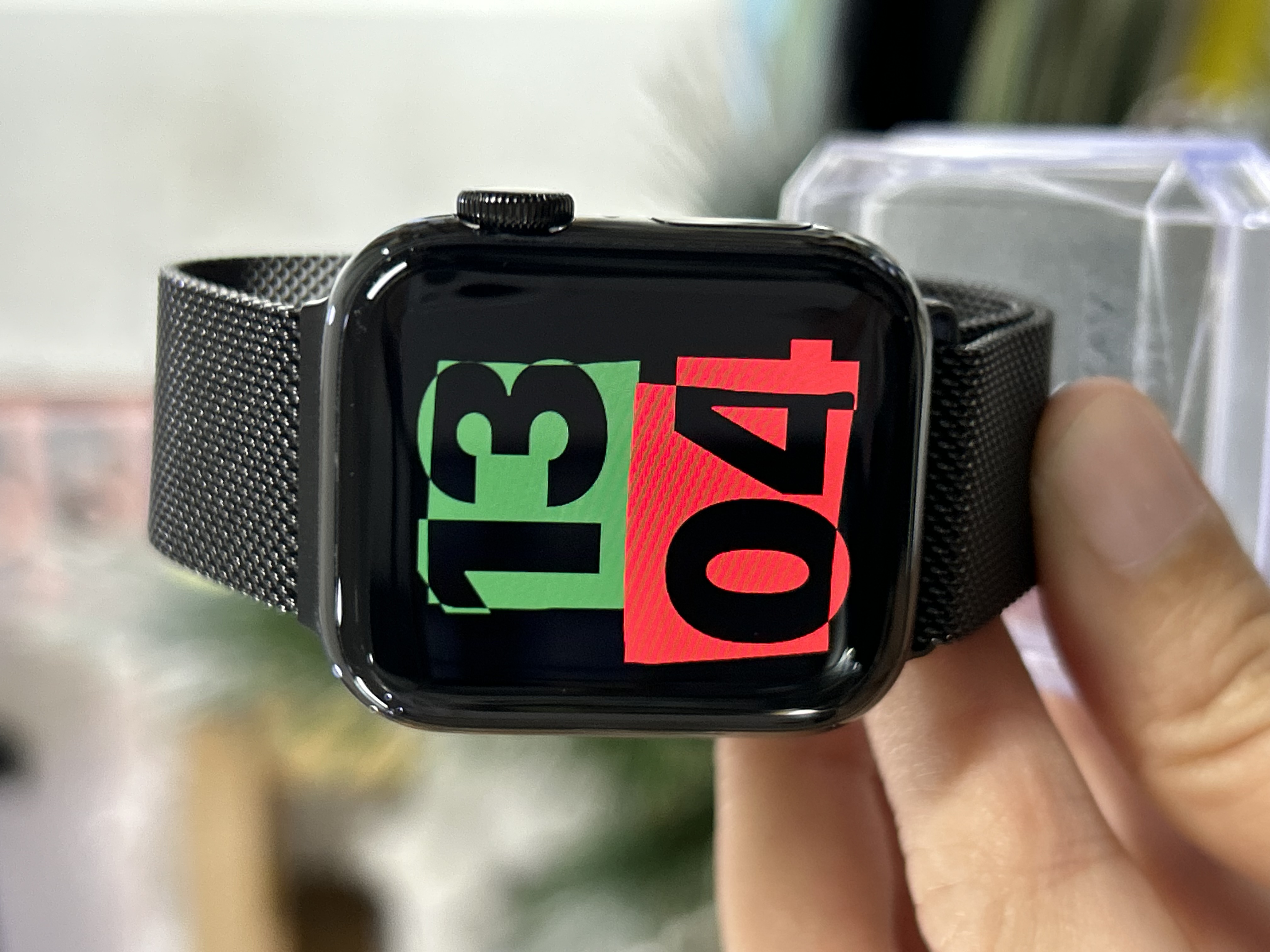 Apple Watch Series 6 40mm Thép Đen Cũ