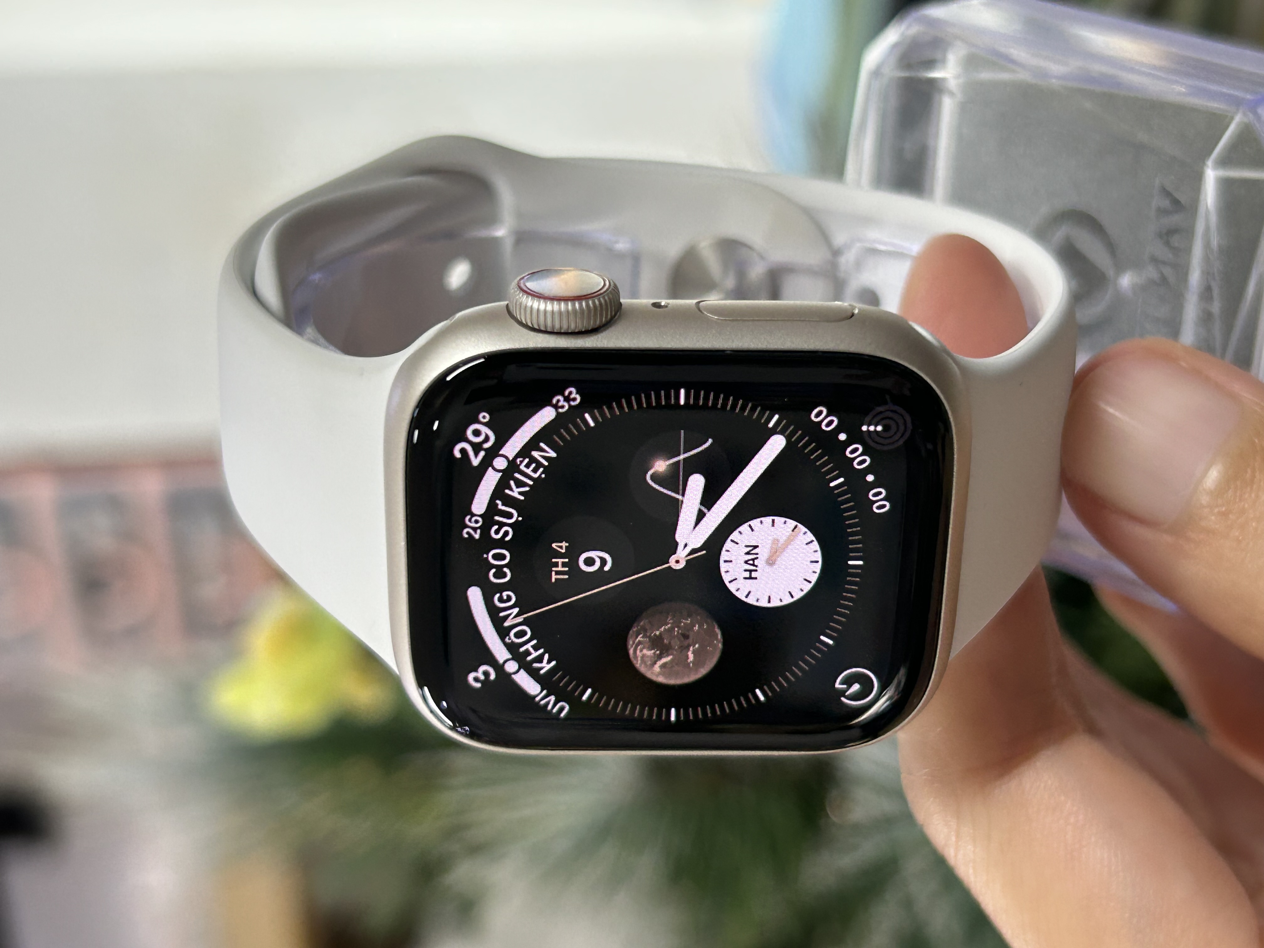 Apple Watch Series 9 41mm Starlight Cũ