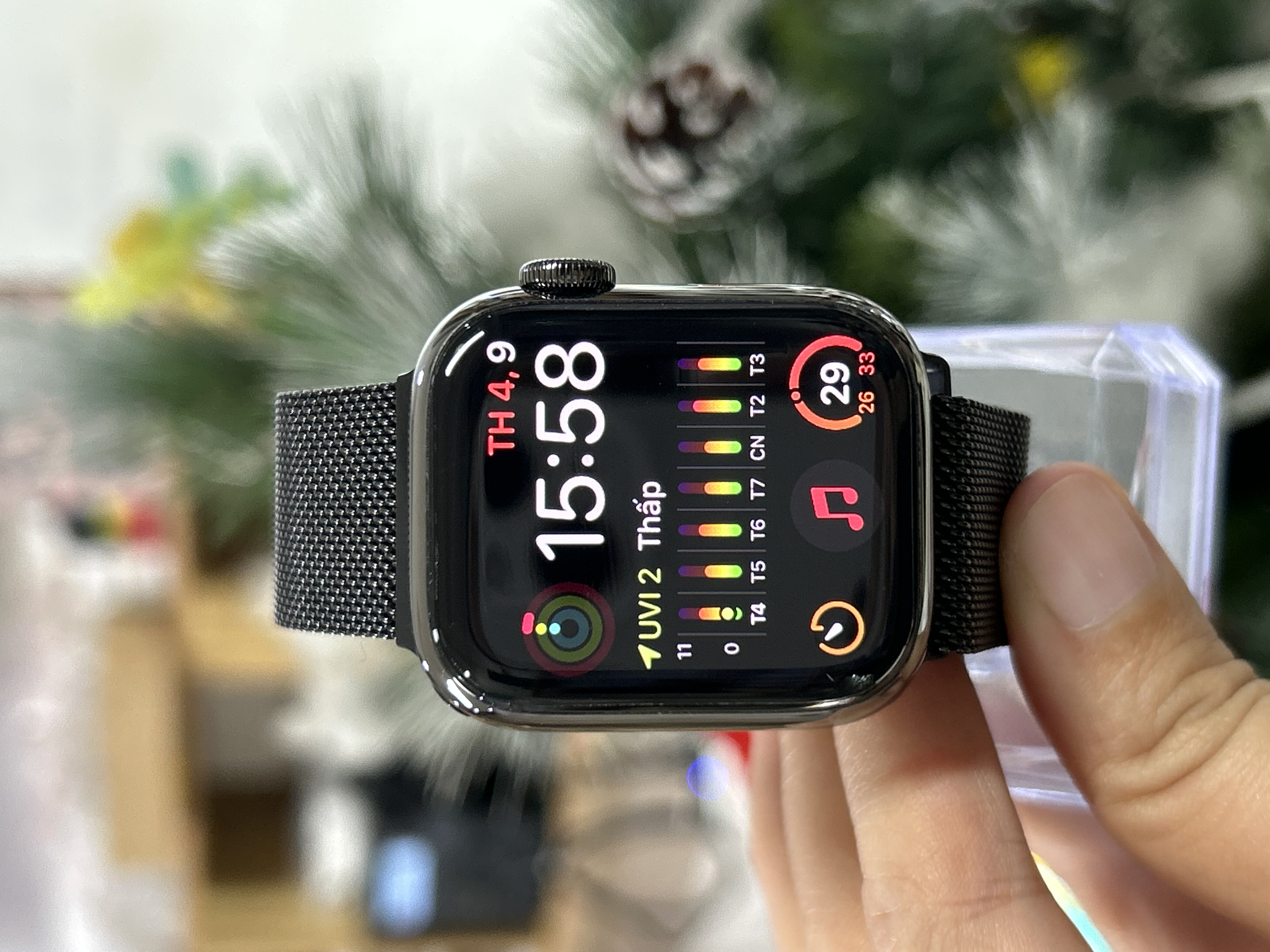 Apple Watch Series 9 41mm Thép Đen Cũ