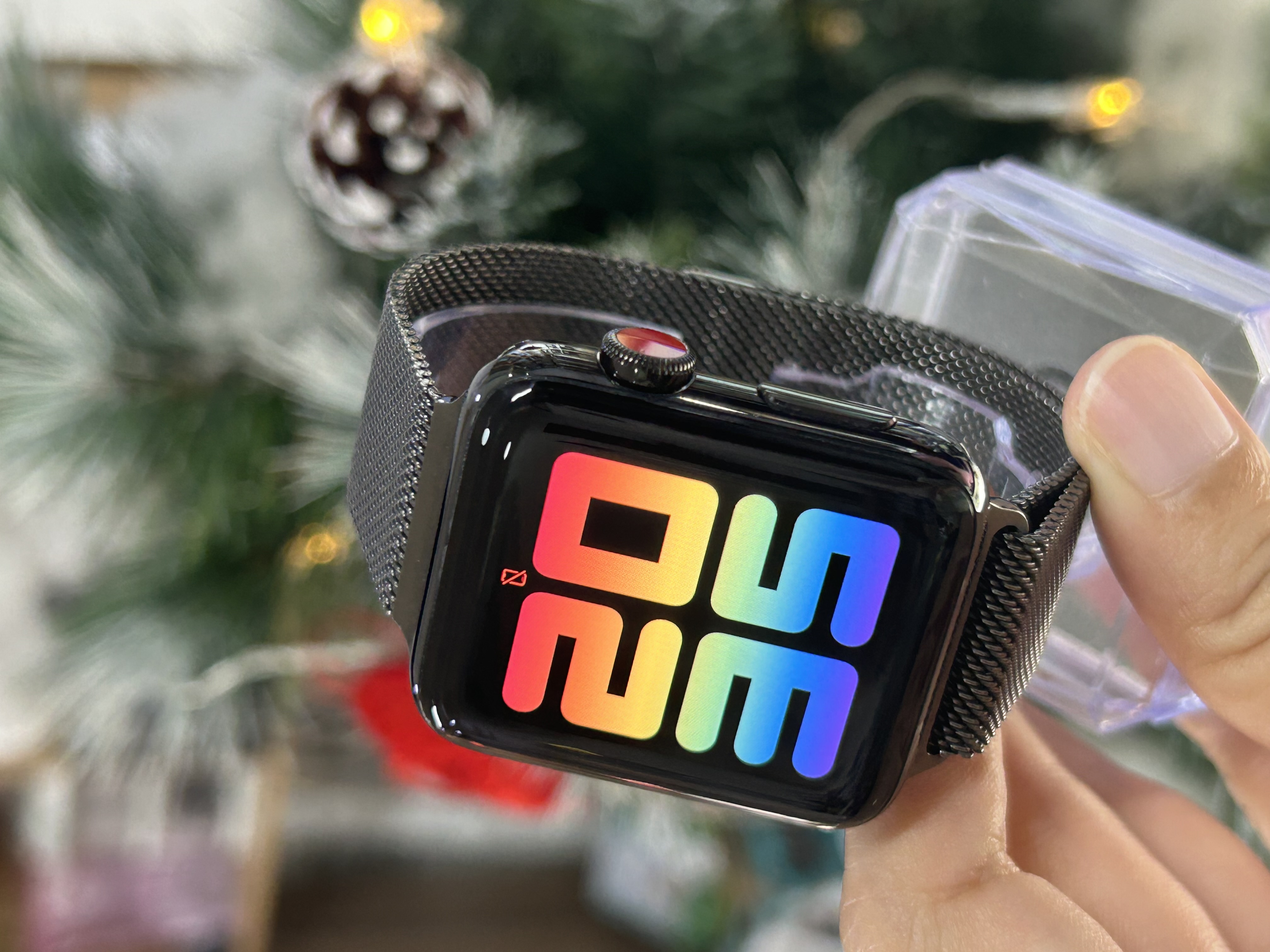 Apple Watch Series 3 42mm Thép Đen 98%
