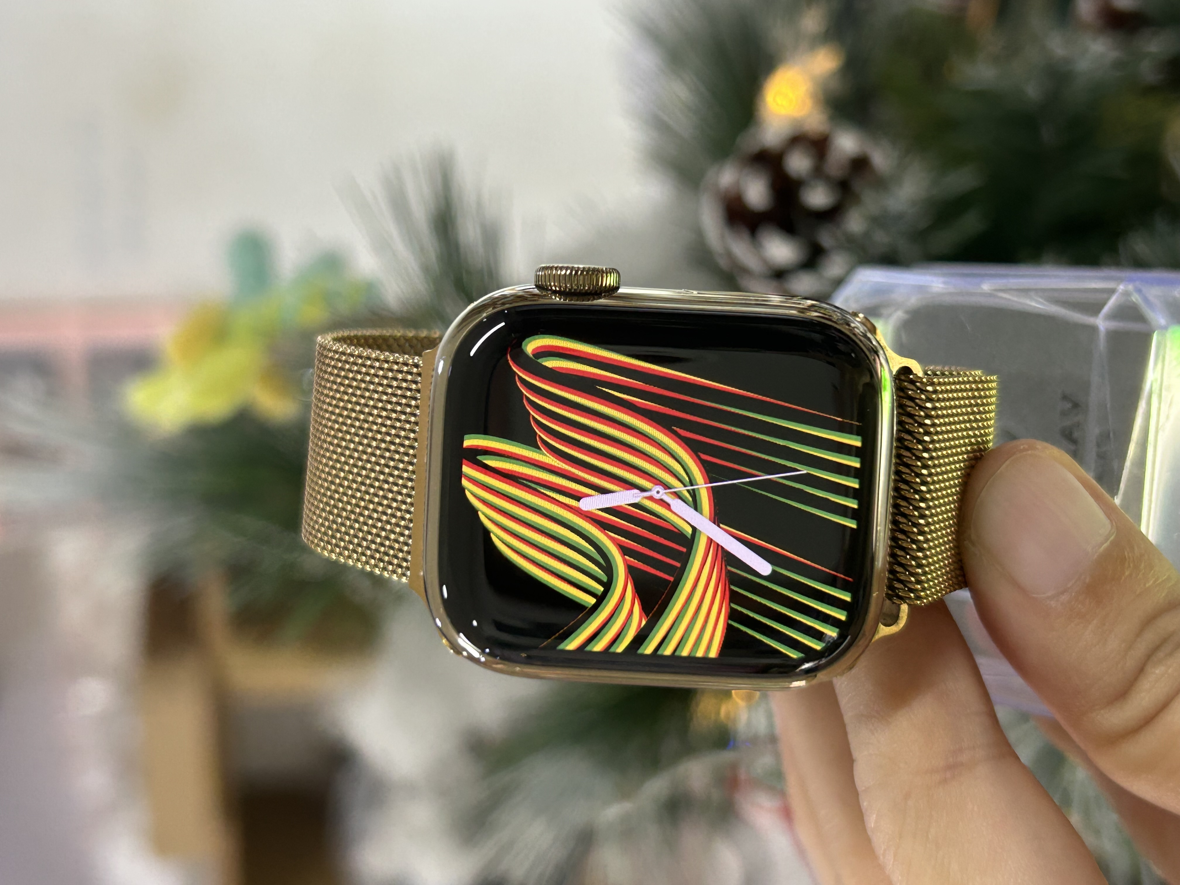 Apple Watch Series 8 41mm Thép Vàng Cũ